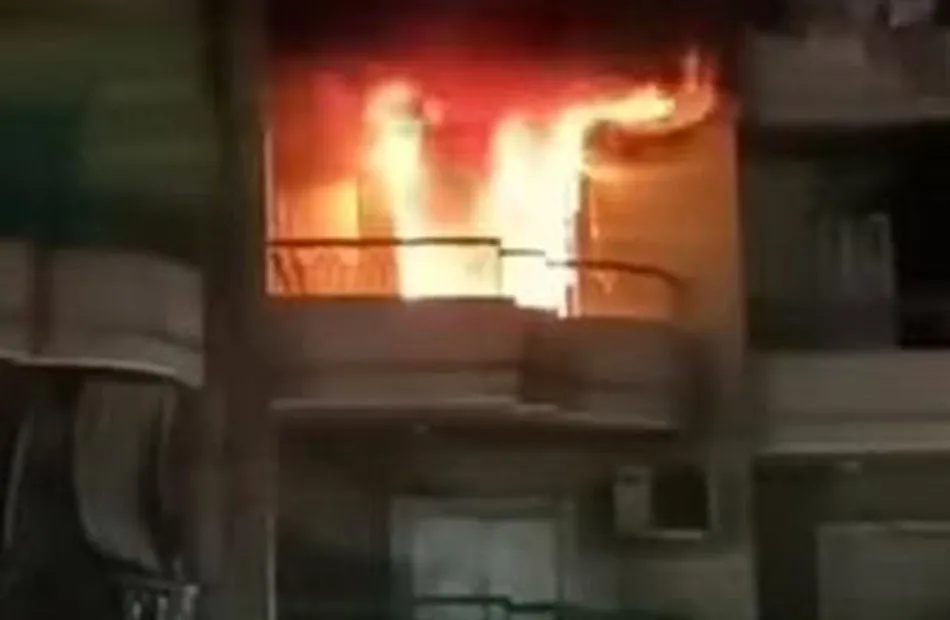 حريق داخل شقة سكنية بمنطقة شبرا