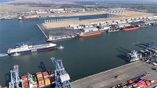 ميناء دمياط يسجل نشاطًا ملحوظًا في حركة السفن والبضائع