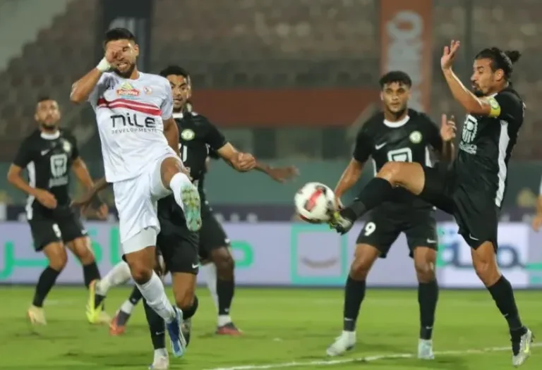 مباراة الزمالك والبنك الأهلي