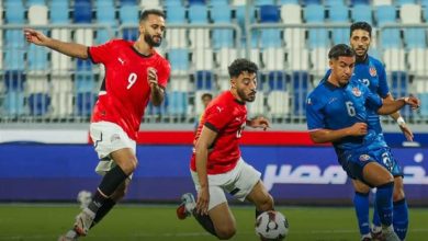 مباراة منتخب مصر الثاني والمغرب