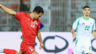 الجزائر المحلي ضد فلسطين