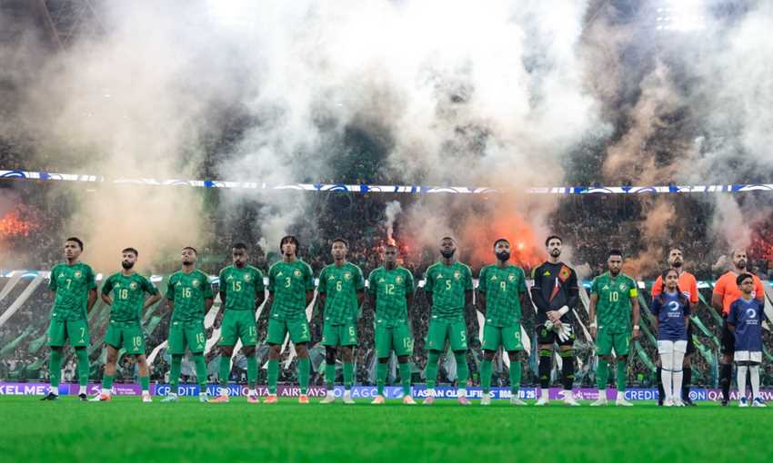 تأهل السعودية الى كاس العالم 2026