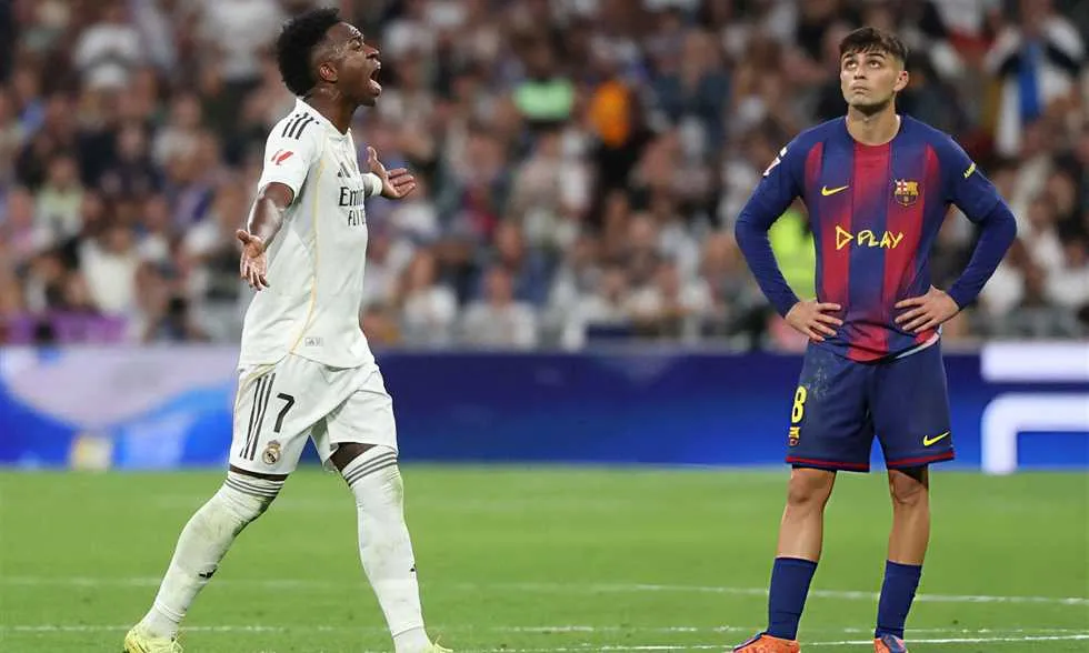 غضب فينيسيوس في الكلاسيكو: “سأرحل عن الفريق” بعد استبداله أمام برشلونة تصريحات فينيسيوس بعد استبداله