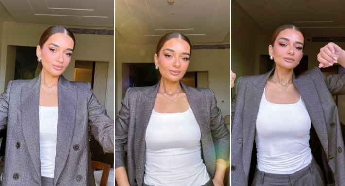 ملك أحمد زاهر تخطف الأنظار