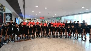 بعثة منتخب مصر تحت 17 عامًا تتوجه إلى قطر استعدادًا لكأس العالم