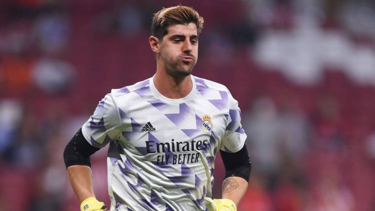 كورتوا: مباراة يوفنتوس صعبة.. ولابورتا مضطر لتصريحاته بسبب قضية نيجريرا