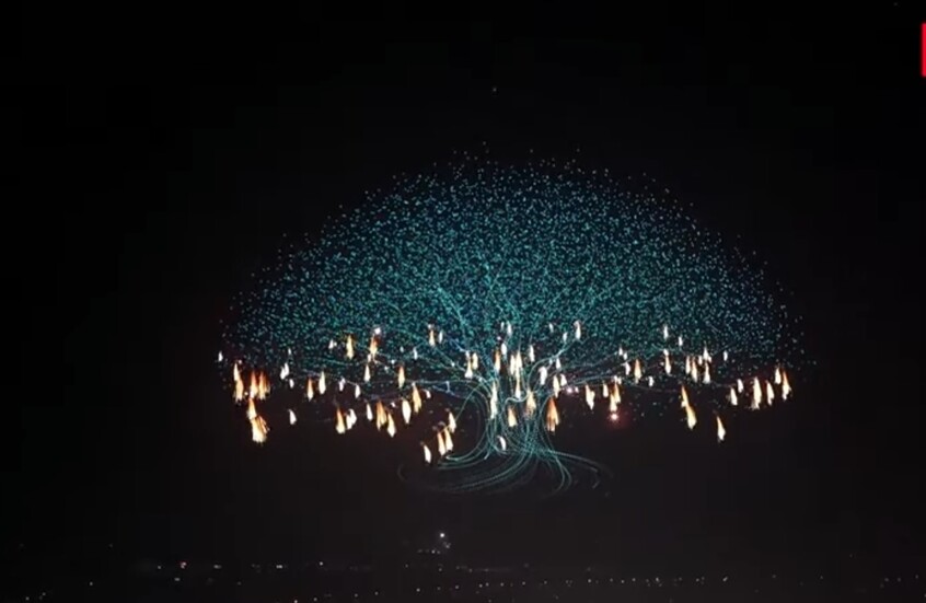 الصين تدخل غينيس بعد إطلاق 15,947 طائرة مسيّرة في عرض واحد