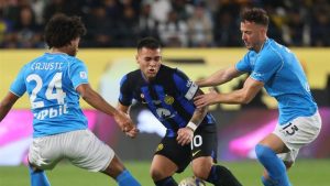موعد مباراة نابولي وإنتر ميلان في الدوري الإيطالي والقنوات الناقلة