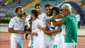 المصري يعتمد على دغموم وصلاح ومنذر في مواجهة الاتحاد الليبي بالكونفدرالية