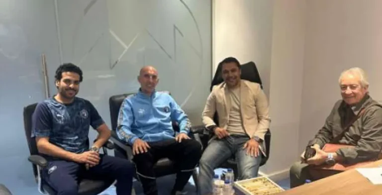 اجتماع حلمي طولان مع يوريتشيتش