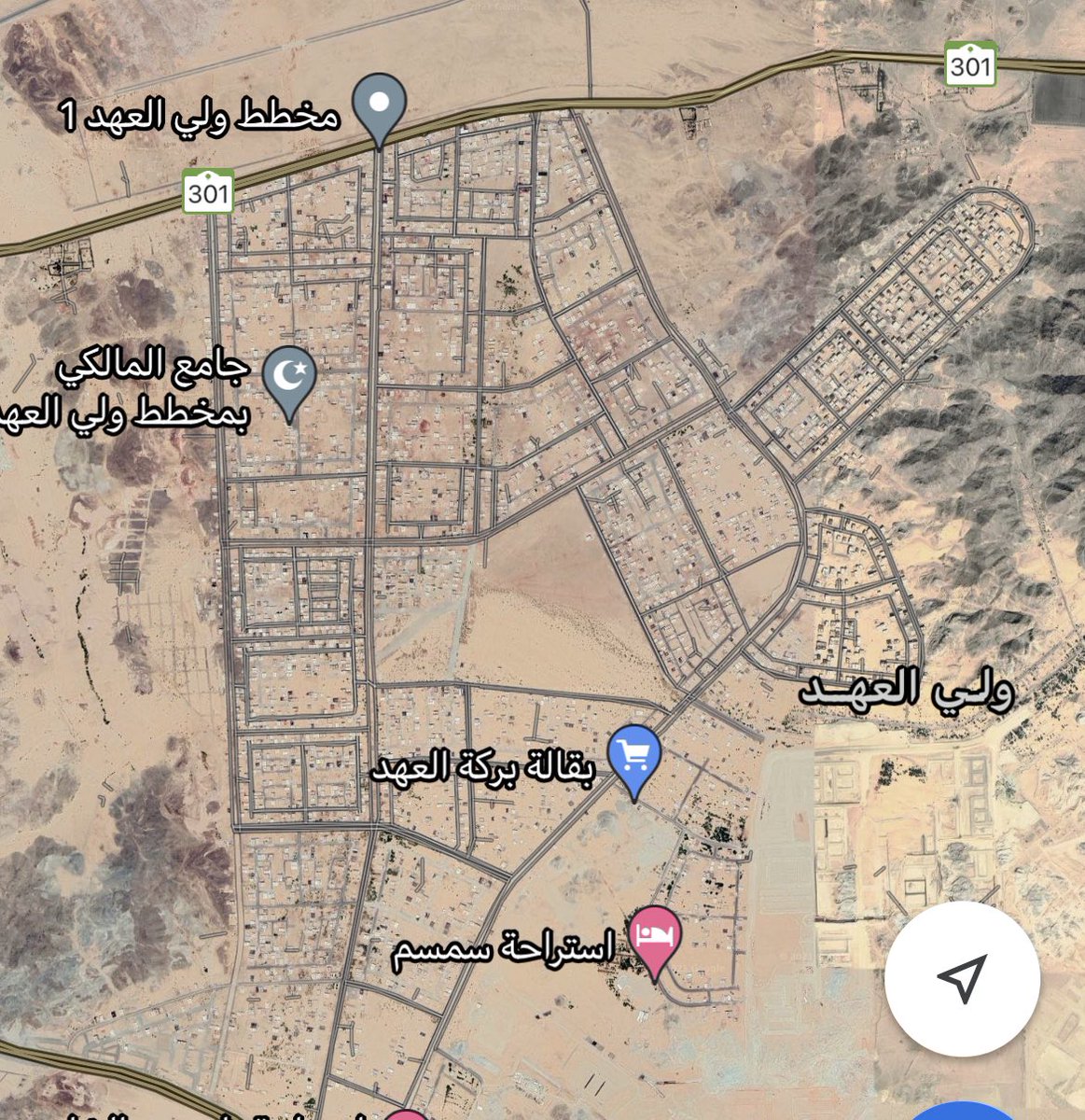 سكان مخططات ولي العهد