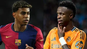 قناة ريال مدريد تهاجم حكم الكلاسيكو بسبب لقطة فينيسيوس ويامال