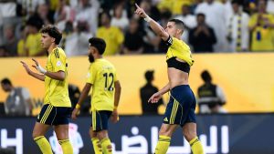 رونالدو يصل للهدف 950 والنصر يفوز على الحزم ويعزز صدارته
