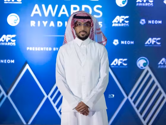 سالم الدوسري لاعب العام آسيا