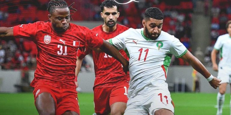 المغرب يفوز على البحرين