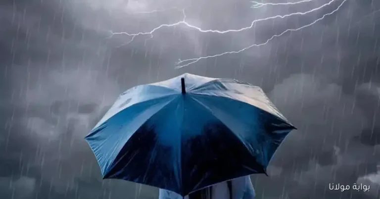 أمطار رعدية ورياح نشطة على عدة مناطق في المملكة اليوم