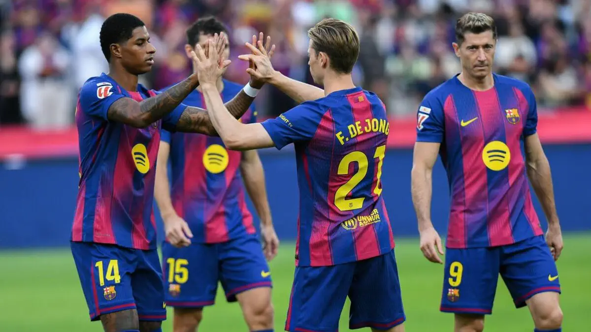 إصابة جديدة تقلق برشلونة بعد هزيمته في الكلاسيكو أمام ريال مدريد برشلونة