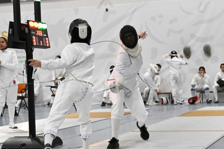 ختام منافسات بطولة المملكة للمبارزة للسيدات في الخبر بتتويج الفائزات