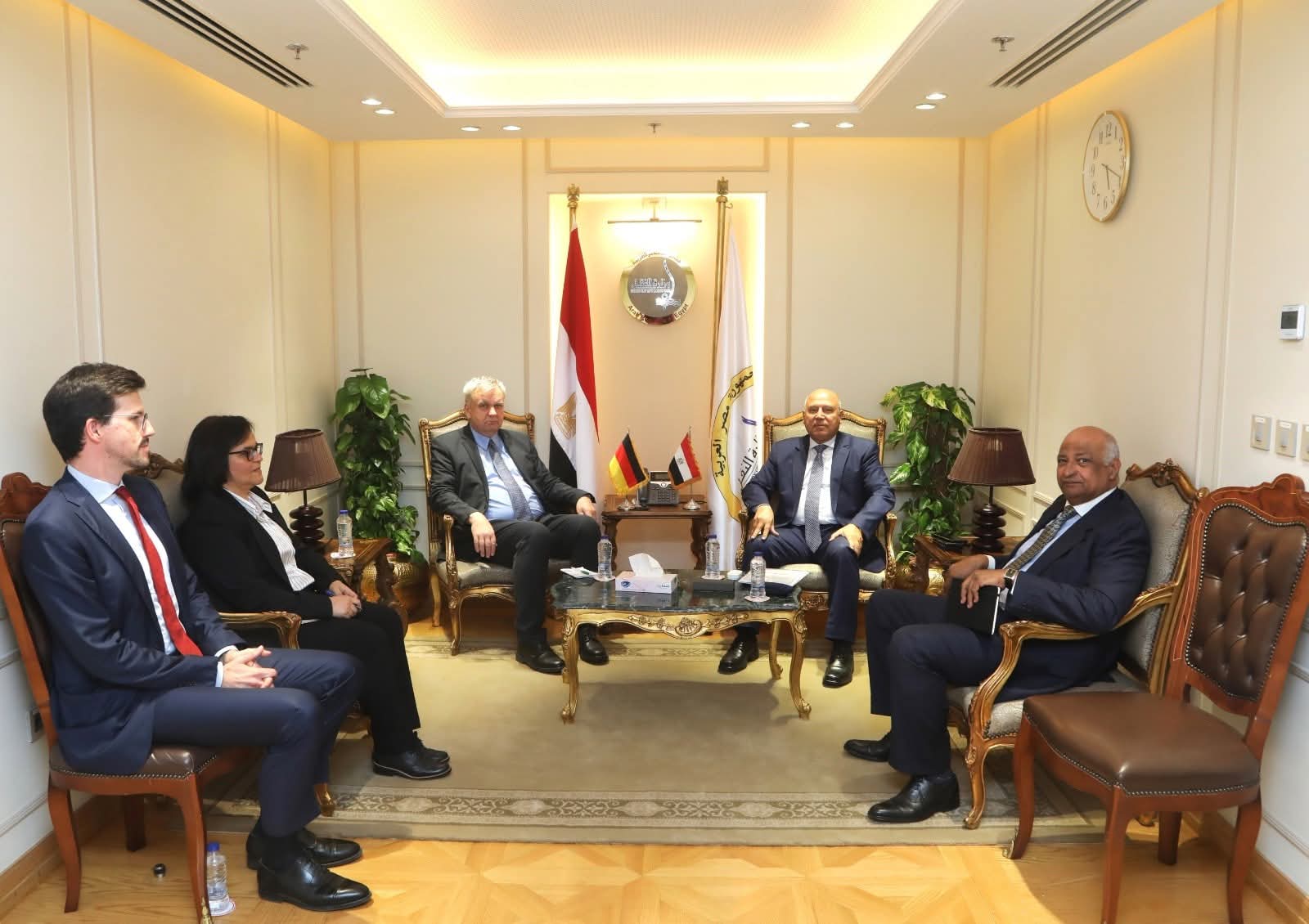 تعزيز التعاون الصناعي والنقل بين مصر وألمانيا