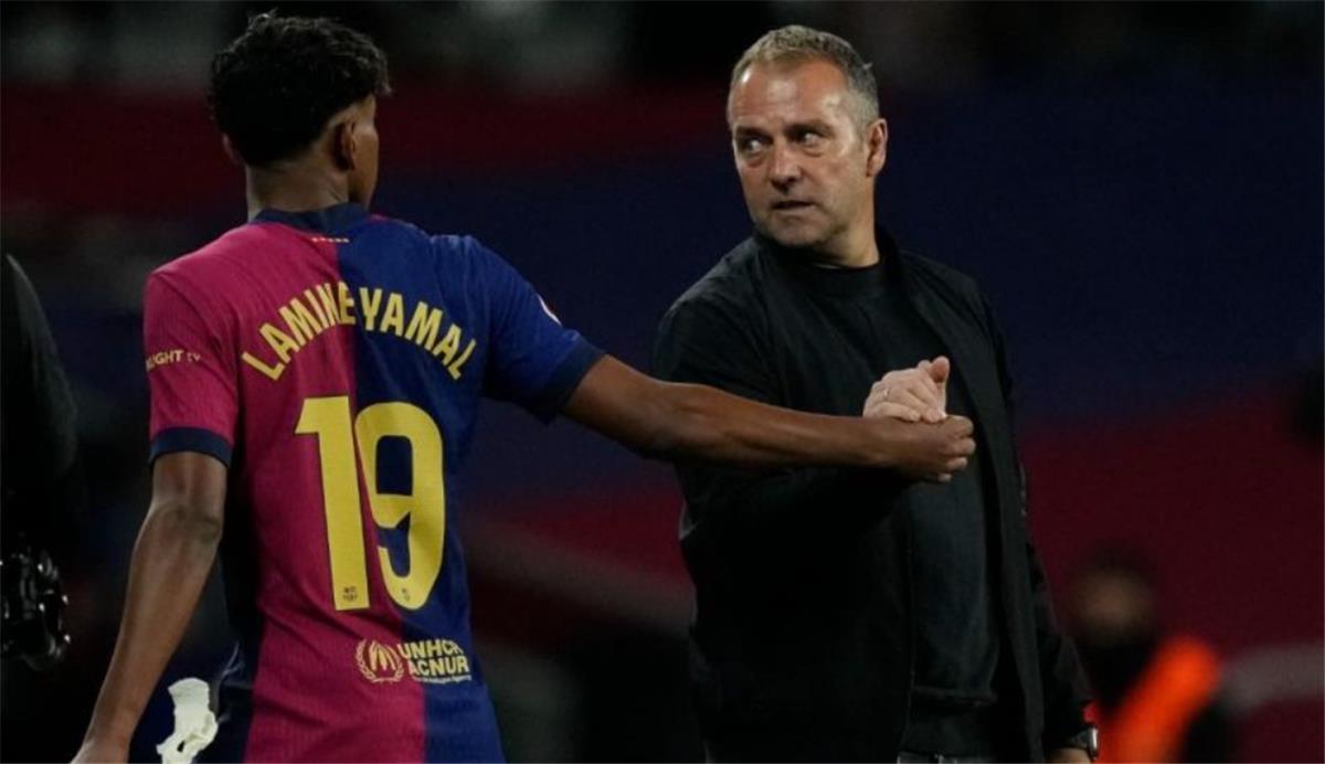 لامين يامال برشلونة فليك