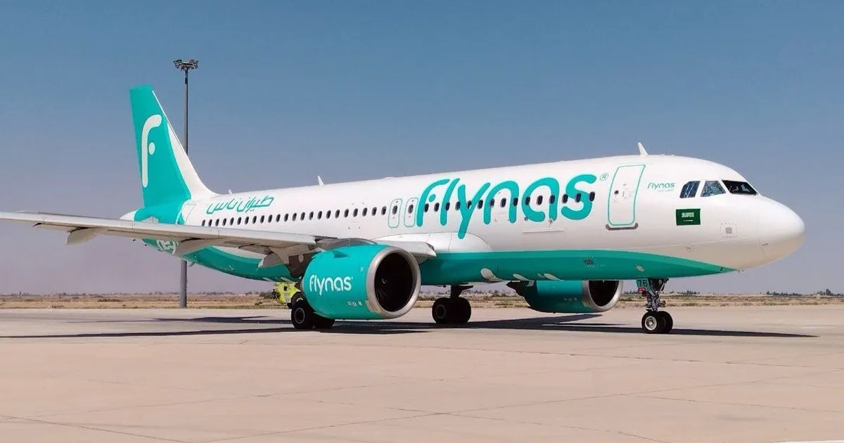 طيران ناس يطلق أولى رحلاته المباشرة بين الدمام ودمشق