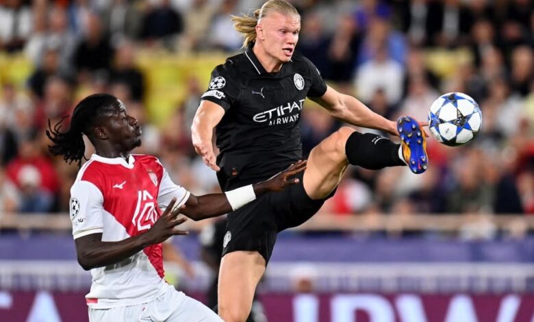 مانشستر سيتي وموناكو