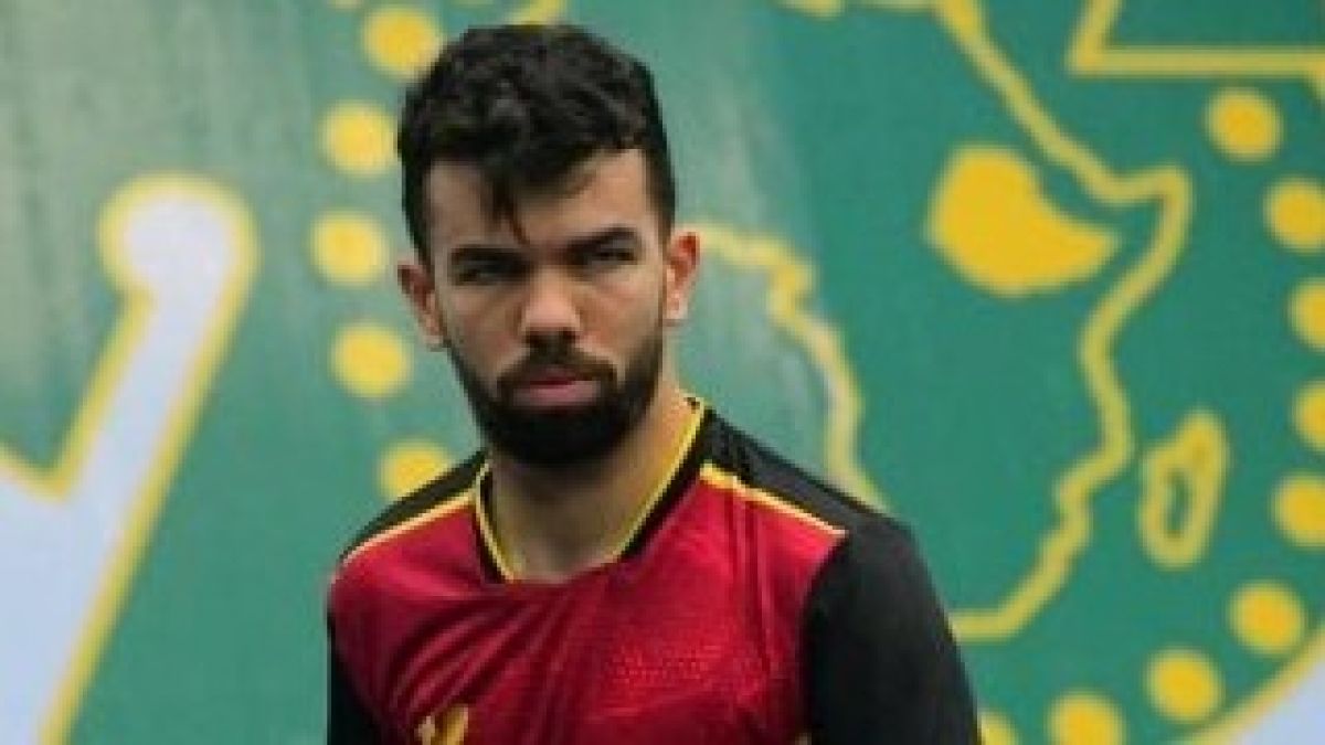 محمود أشرف حلمي لاعب منتخب مصر