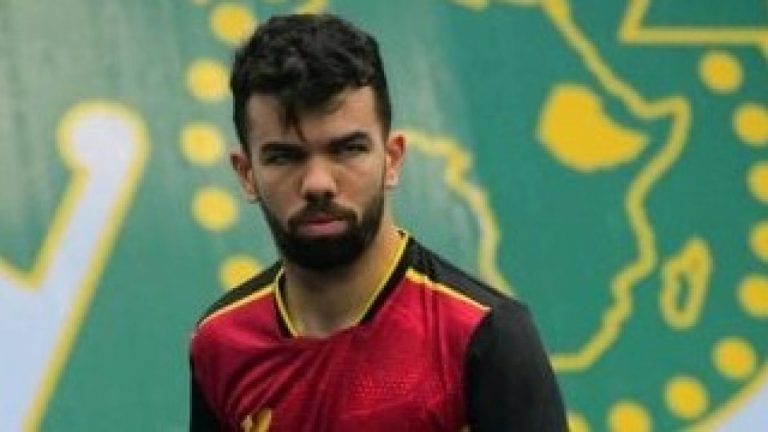 محمود أشرف لاعب منتخب مصر