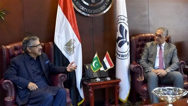 مصر وباكستان تبحثان تعميق التعاون الاستثماري وزيادة الاستثمارات المشتركة