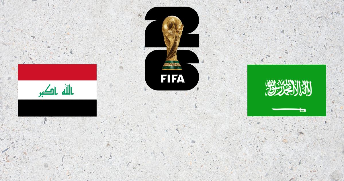 مباراة السعودية والعراق ملحق كاس العالم