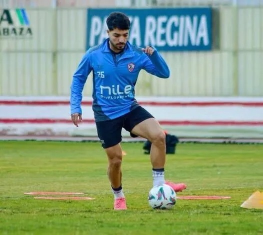 مهاب ياسر لاعب نادي حرس الحدود