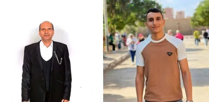 أهالي منطقة سنديون يودّعون جثماني الأب ونجله بعد tragédie الاختناق بالغاز داخل سيارة بالقليوبية