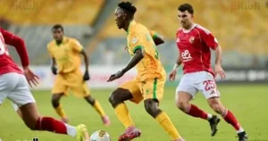 الأهلي يسيطر على يانج أفريكانز بثنائية نظيفة بعد مرور 75 دقيقة في دوري الأبطال