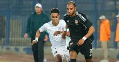 بتروجت يتفوق على الجونة بهدف ذاتي في الشوط الأول من مباراة كأس عاصمة مصر