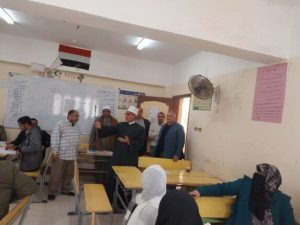 بدء إجراءات تصحيح امتحانات الشهادتين الابتدائية والإعدادية الأزهرية في بني سويف