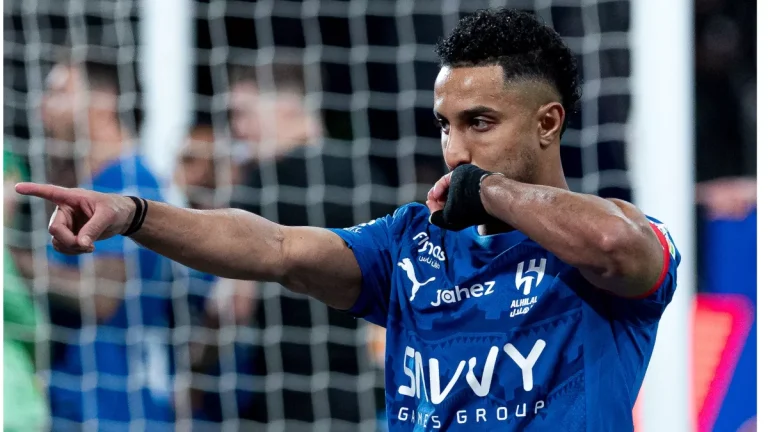 تحديد موقف لاعب الهلال سالم الدوسري بشأن المباراة المرتقبة ضد فريق الرياض