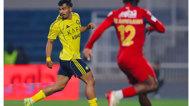 تصريحات نائب رئيس النصر حول ركلتي جزاء أمام ضمك تحدث ضجة في الشارع الرياضي