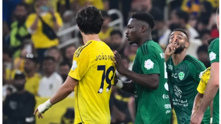 علي مجرشي يدفع الثمن الباهظ بسبب غضبه خلال قمة النصر مع جواو فيليكس