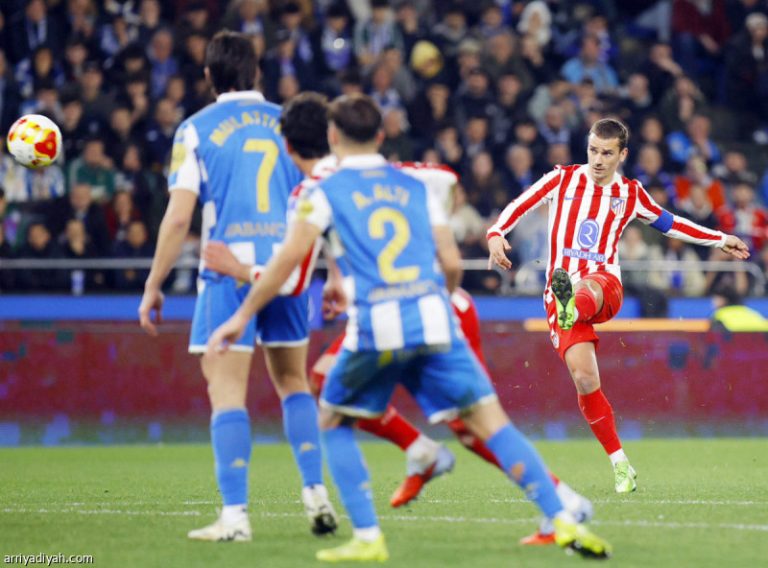 جريزمان يتألق ويقود أتلتيكو مدريد إلى ربع نهائي الكأس المحلية بعد هدفه القاتل