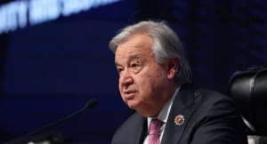 جوتيريش يؤكد ضرورة اعتراف الولايات المتحدة بحق الفلسطينيين في تقرير مصيرهم بشكل عاجل