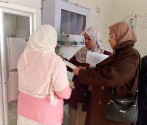 فريق من إدارة «صحة بني سويف» ينفذ جولة تفقدية لوحدتين صحيتيين في ببا