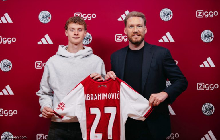 ماكسيميليان إبراهيموفيتش، نجم المستقبل، ينضم إلى صفوف أياكس معارًا من ميلان الإيطالي