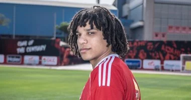 مروان عثمان يعبر عن أمله في التتويج بالدوري الإفريقي مع الأهلي في مقابلته الأخيرة الفيديو